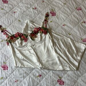 Princess Polly white floral dress